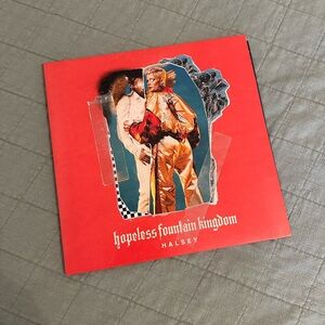 Halsey Red Vinyl Record - Hopeless Fountain Kingdom